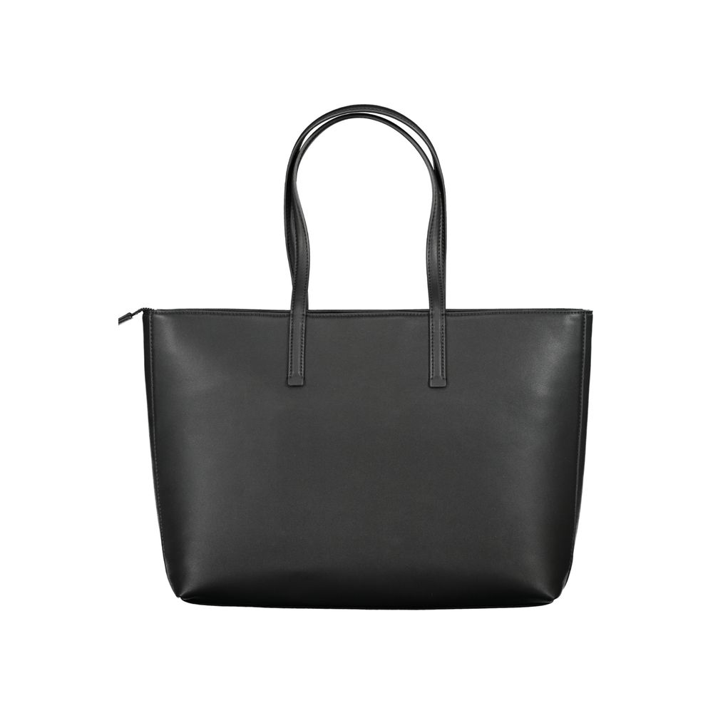 Calvin Klein Zwarte Polyester Handtas