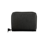 Calvin Klein Black Polyester Wallet - RFID Blocking & Card Slots