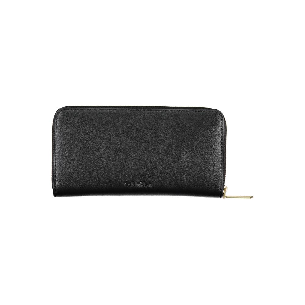 Calvin Klein Black Polyester Wallet - RFID Blocking & Stylish Design