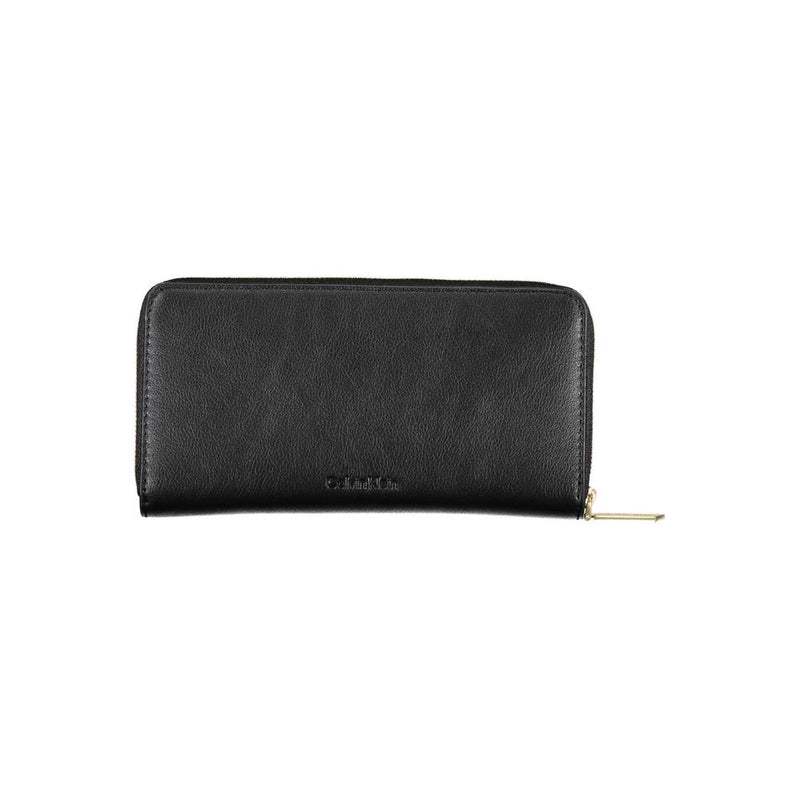 Calvin Klein Black Polyester Wallet - RFID Blocking & Stylish Design