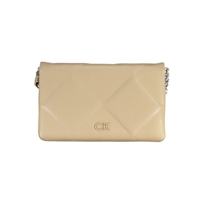 Calvin Klein Beige Polyester Handtas