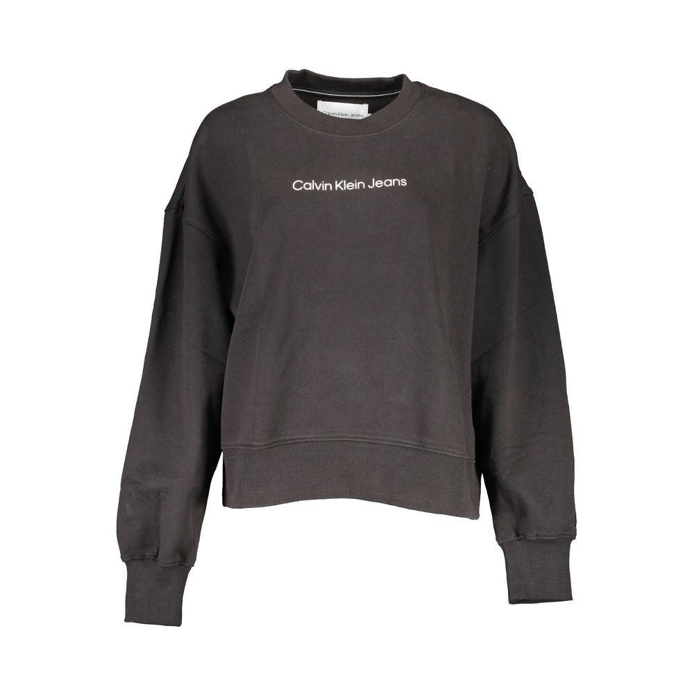 Calvin Klein Black Cotton Women Sweater