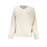 Tommy Hilfiger Beige Cotton Women Sweater - Élégance Durable