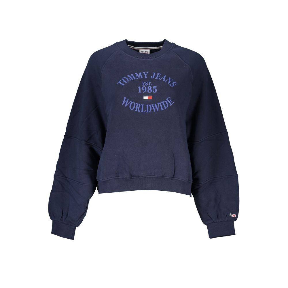 Tommy Hilfiger Blue Cotton Women Sweater - Élégant et Confortable
