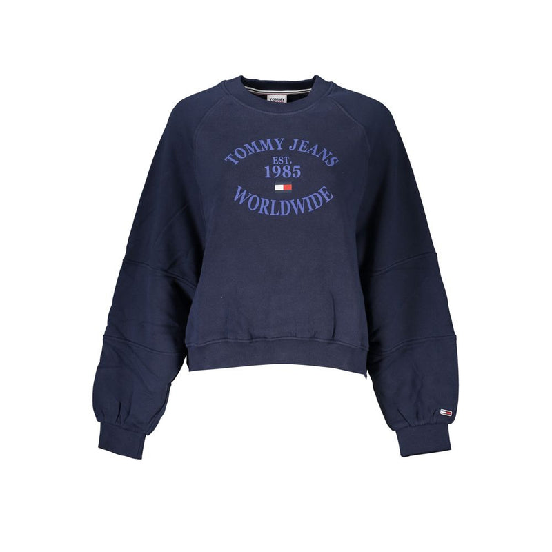 Tommy Hilfiger Blue Cotton Women Sweater - Élégant et Confortable