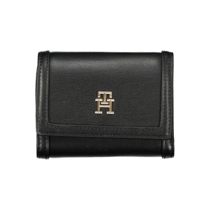 Tommy Hilfiger Zwarte Polyethyleen Portemonnee