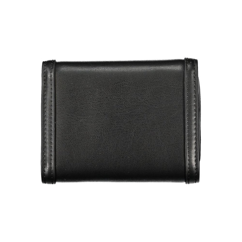 Tommy Hilfiger Black Polyethylene Wallet - Stylish & Functional