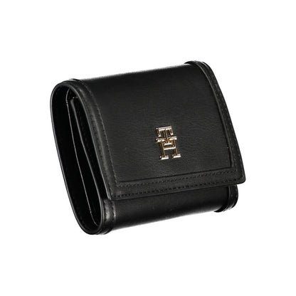 Tommy Hilfiger Zwarte Polyethyleen Portemonnee