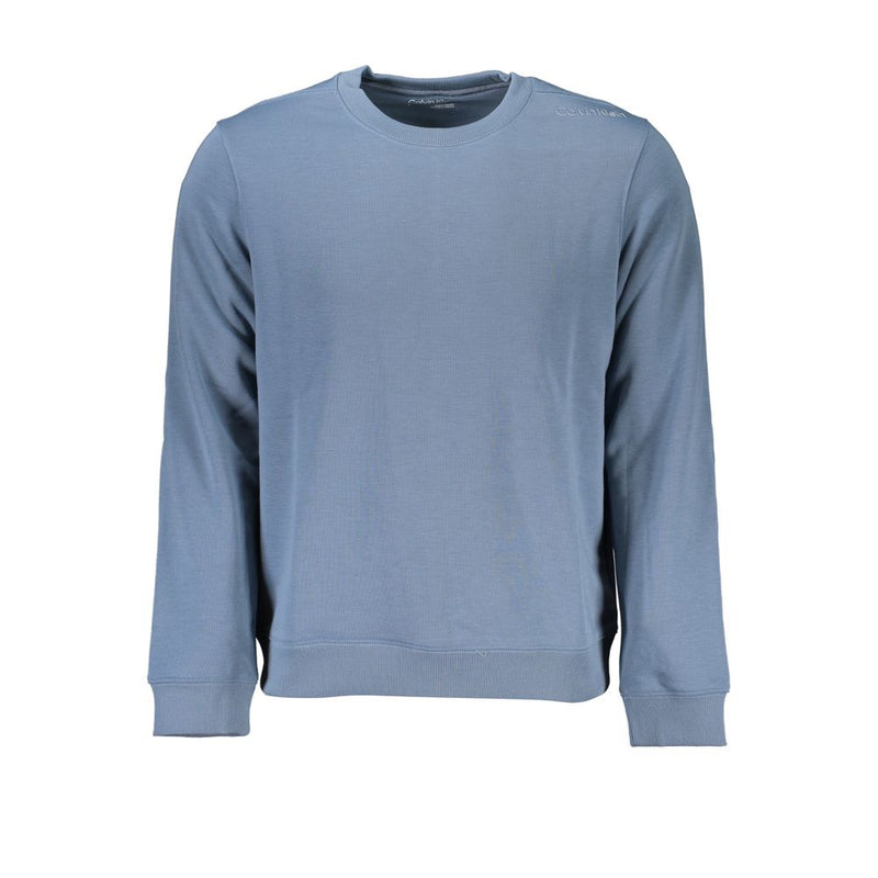 Pull en polyester bleu Calvin Klein pour homme
