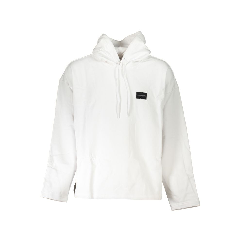 Pull en coton blanc Calvin Klein pour homme