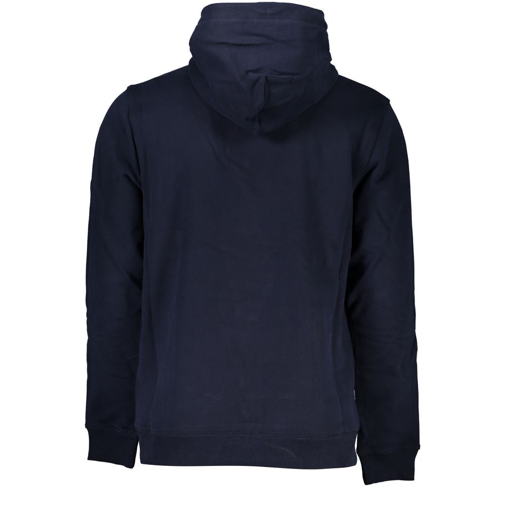 Sweat à capuche bleu en coton pour homme de Tommy Hilfiger