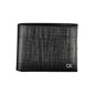 Portefeuille en cuir noir Calvin Klein