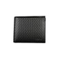 Portefeuille en cuir noir Calvin Klein