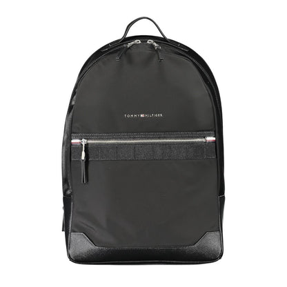 Sac à dos en polyester noir Tommy Hilfiger