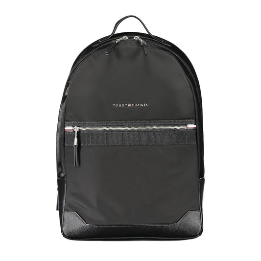 Tommy Hilfiger Zwarte Polyester Rugzak
