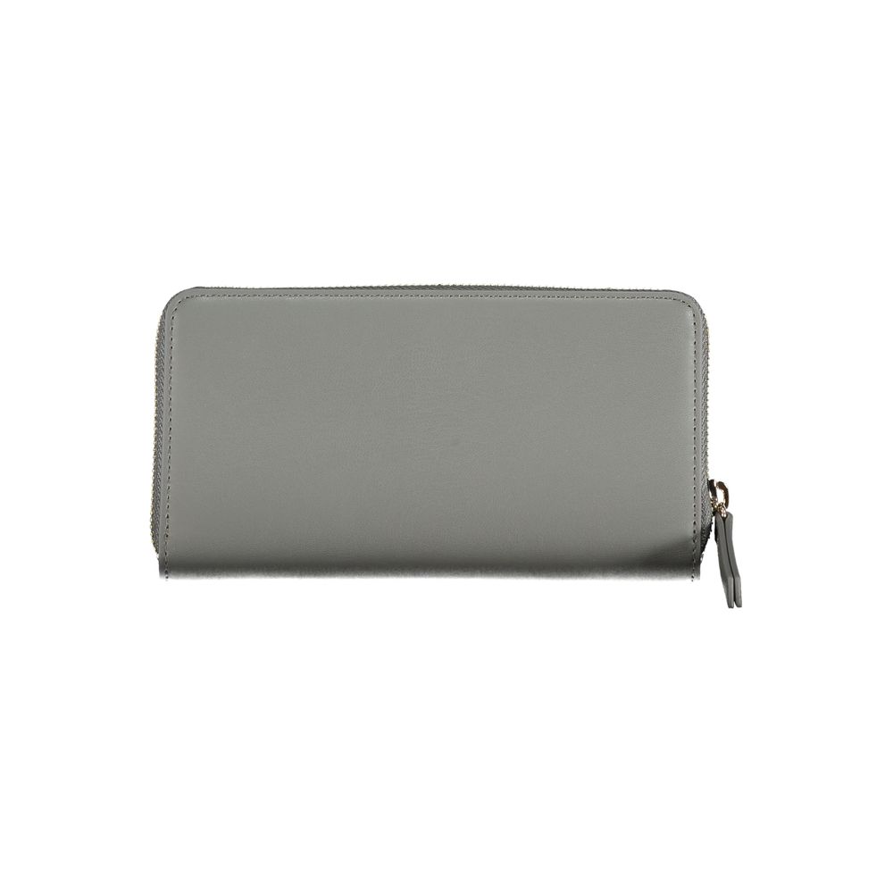 Tommy Hilfiger Gray Polyethylene Wallet - Élégant et Pratique