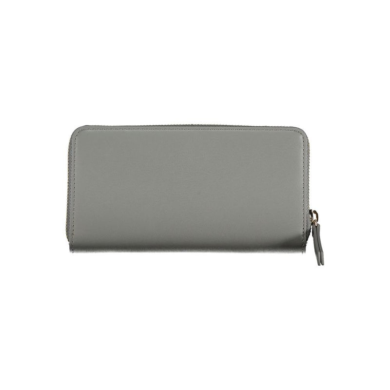 Tommy Hilfiger Gray Polyethylene Wallet - Élégant et Pratique
