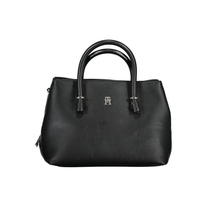 Tommy Hilfiger Zwarte Polyethyleen Handtas