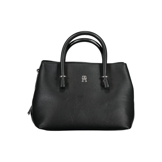 Tommy Hilfiger Zwarte Polyethyleen Handtas