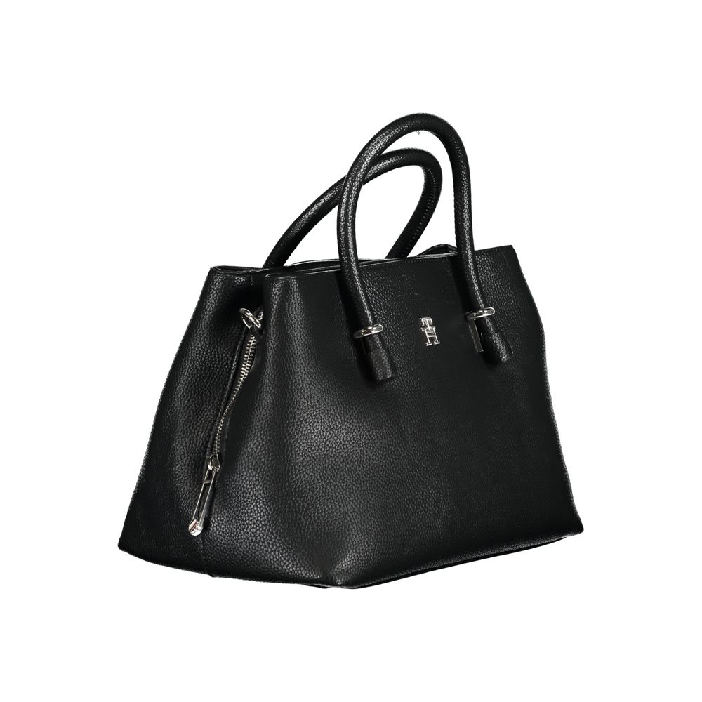 Tommy Hilfiger Zwarte Polyethyleen Handtas