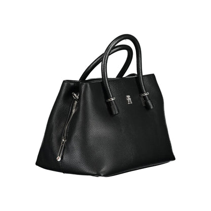 Tommy Hilfiger Zwarte Polyethyleen Handtas