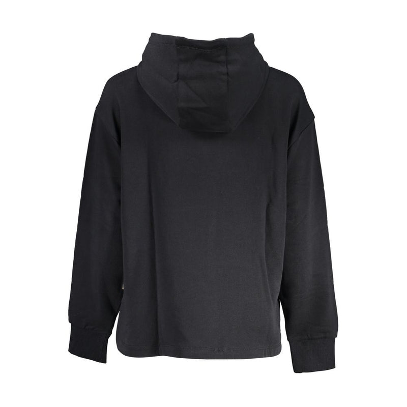 Sweatshirt Napapijri Femme Noir en Coton - Élégant et Confortable
