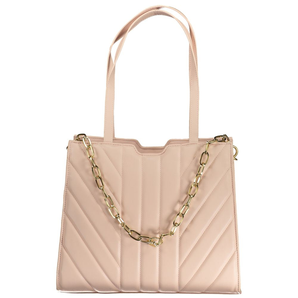 Mario Valentino Pink Polyethylene Handbag - Elegant & Versatile