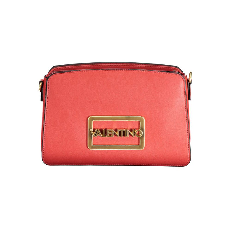 Mario Valentino Red Polyethylene Handbag - Stylish and Functional
