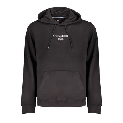 Pull en coton noir pour homme Tommy Hilfiger