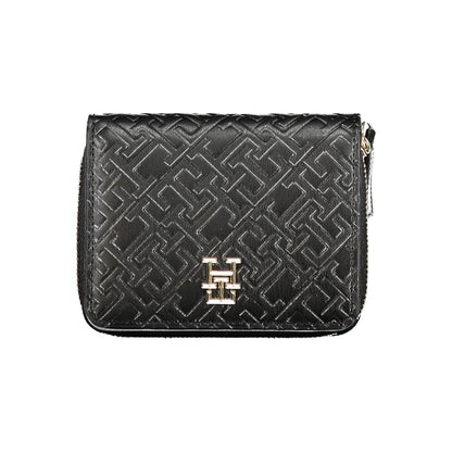 Tommy Hilfiger Zwarte Polyethyleen Portemonnee