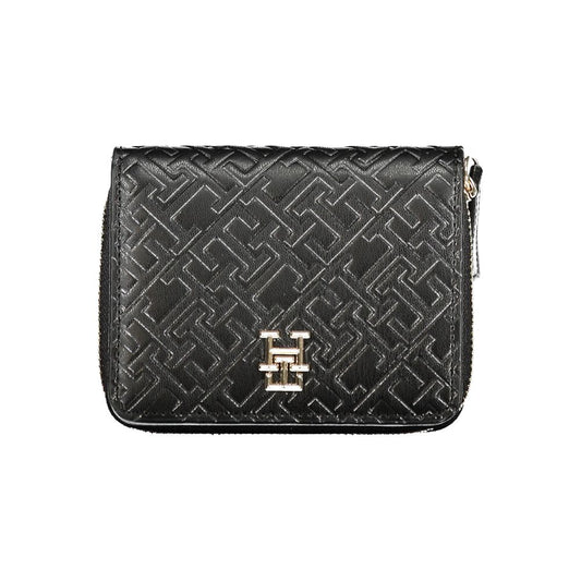 Tommy Hilfiger Zwarte Polyethyleen Portemonnee