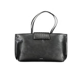 Calvin Klein Black Polyester Handbag - Stylish & Eco-Friendly