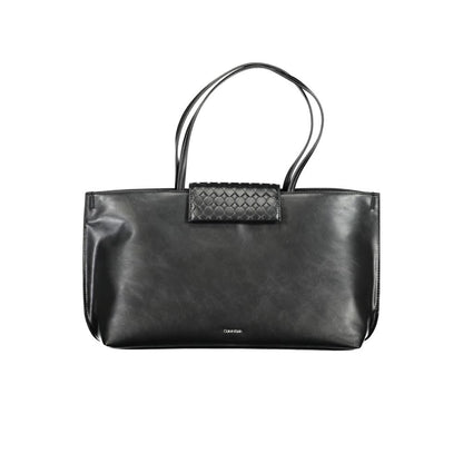 Sac à main en polyester noir Calvin Klein
