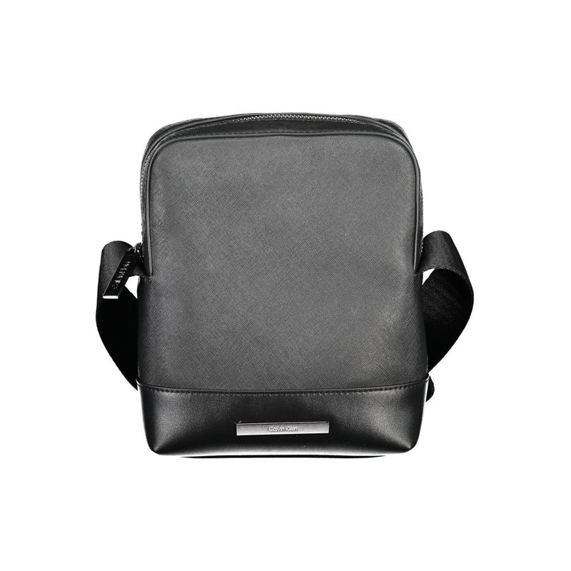 Sac à bandoulière en polyester noir Calvin Klein