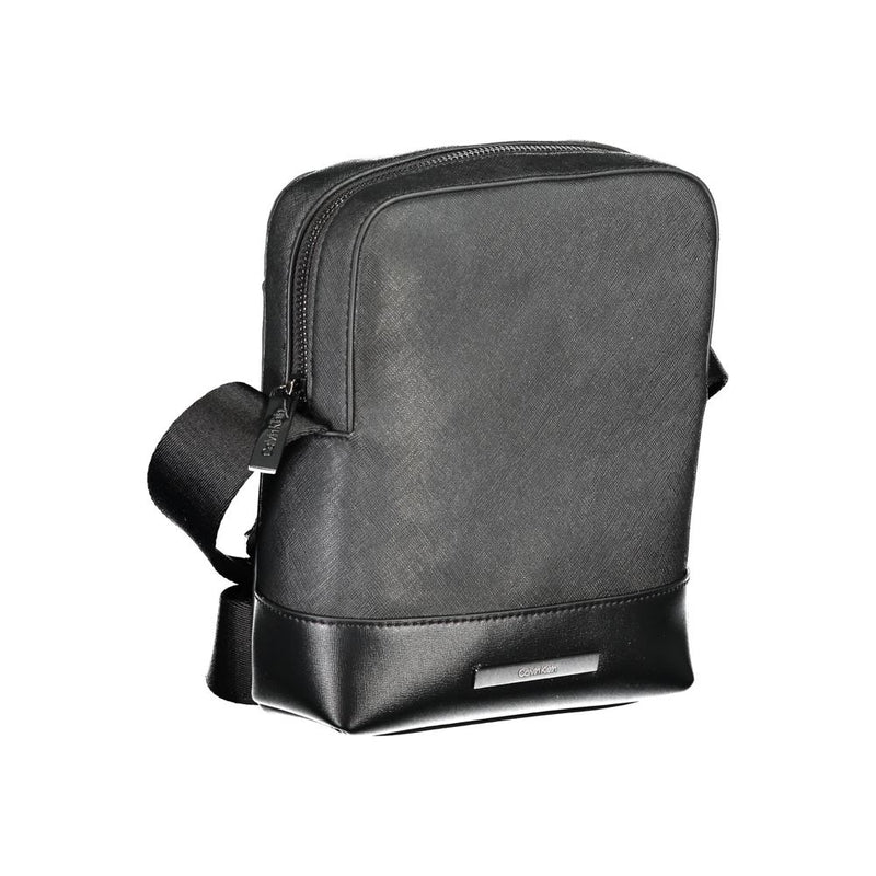 Sac à bandoulière en polyester noir Calvin Klein
