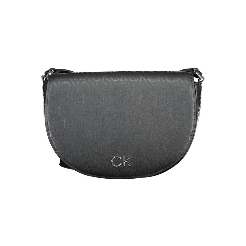 Calvin Klein Black Polyethylene Handbag - Élégante et Polyvalente