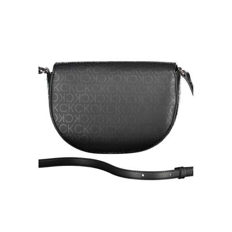 Calvin Klein Black Polyethylene Handbag - Élégante et Polyvalente