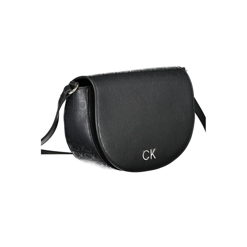 Calvin Klein Black Polyethylene Handbag - Élégante et Polyvalente