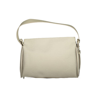 Sac à main en polyester beige Calvin Klein