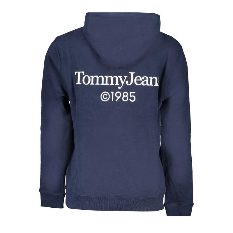 Tommy Hilfiger blauwe katoenen heren trui