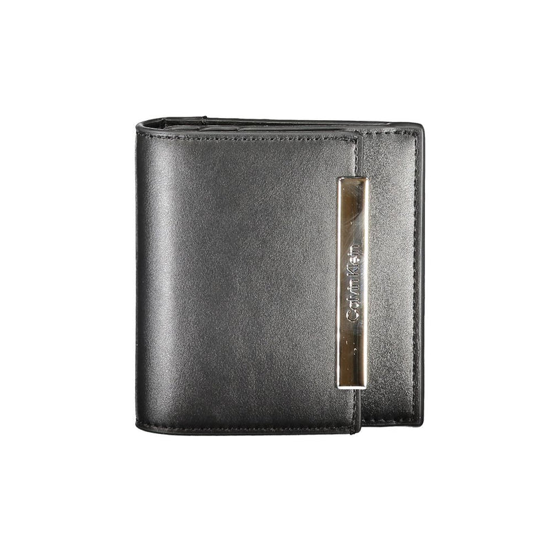 Calvin Klein Black Polyester Wallet - RFID Blocking & Secure Closure