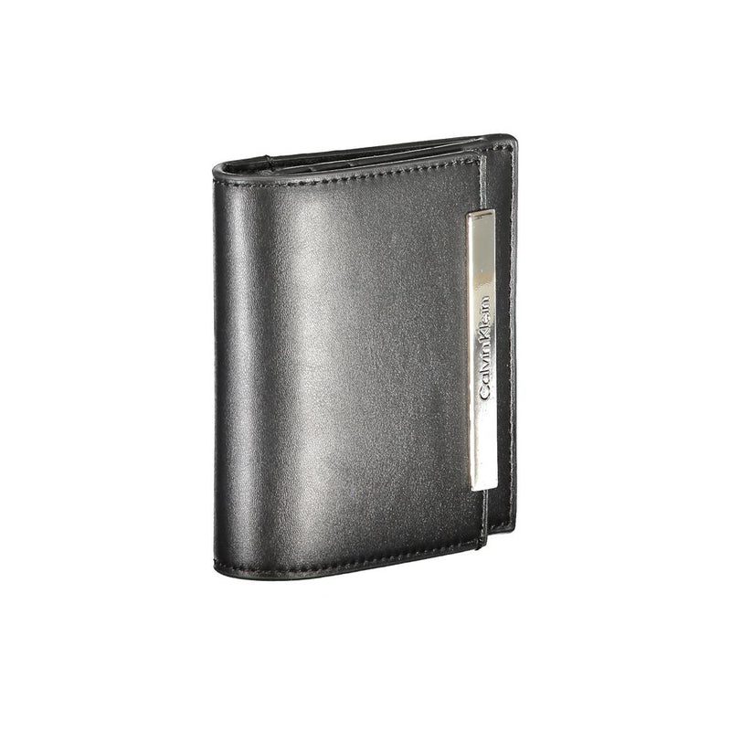 Calvin Klein Black Polyester Wallet - RFID Blocking & Secure Closure