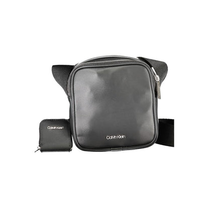 Sac à bandoulière en polyester noir Calvin Klein