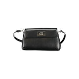 Calvin Klein Black Polyester Handbag - Eco-Friendly & Stylish