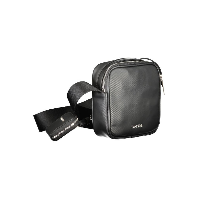 Sac à bandoulière en polyester noir Calvin Klein