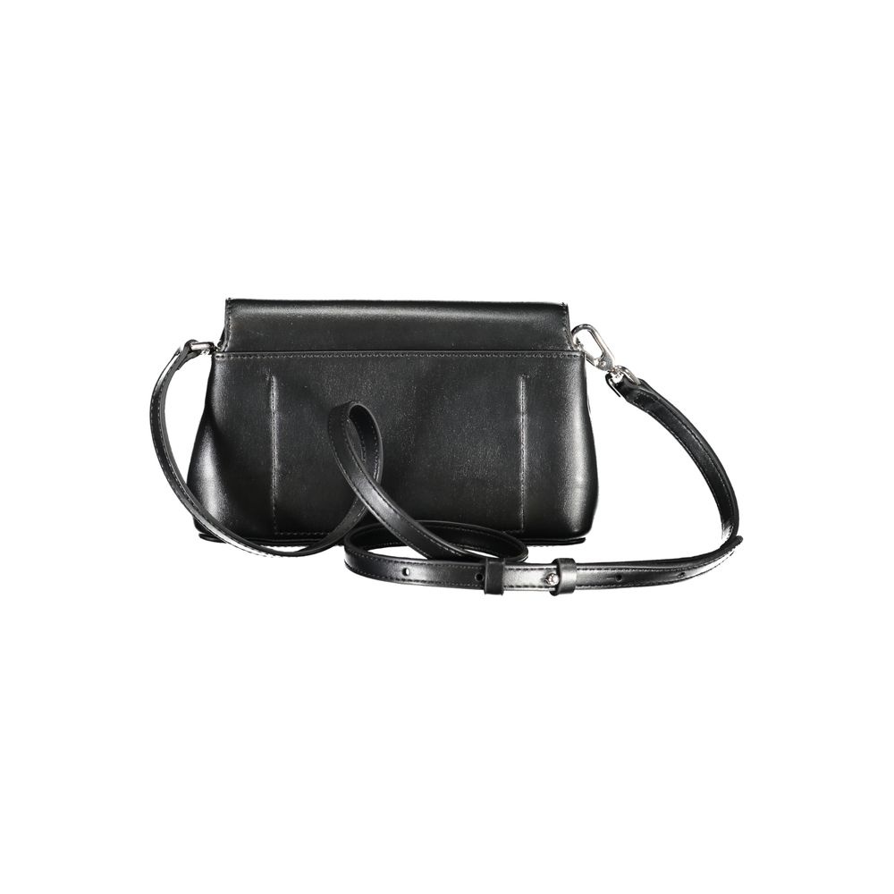 Calvin Klein Black Polyester Handbag - Eco-Friendly & Stylish