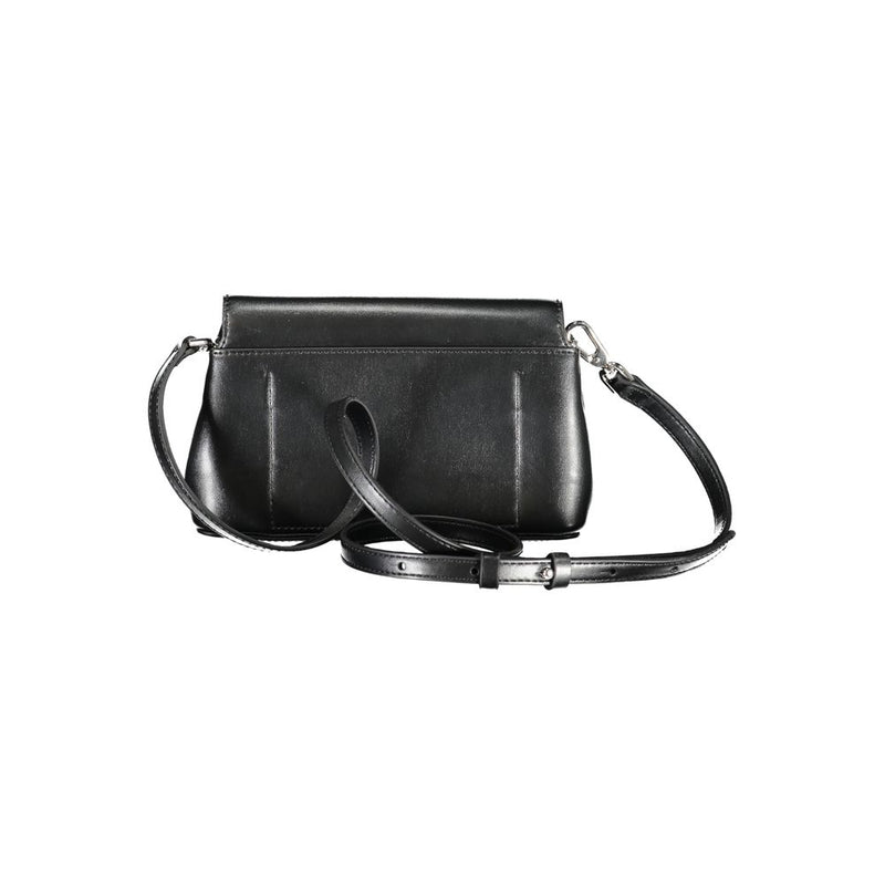 Calvin Klein Black Polyester Handbag - Éco-Responsable et Élégant