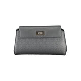 Calvin Klein Black Polyester Handbag - Stylish and Versatile