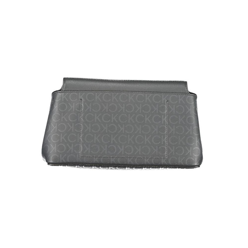 Calvin Klein Black Polyester Handbag - Élégante et Polyvalente