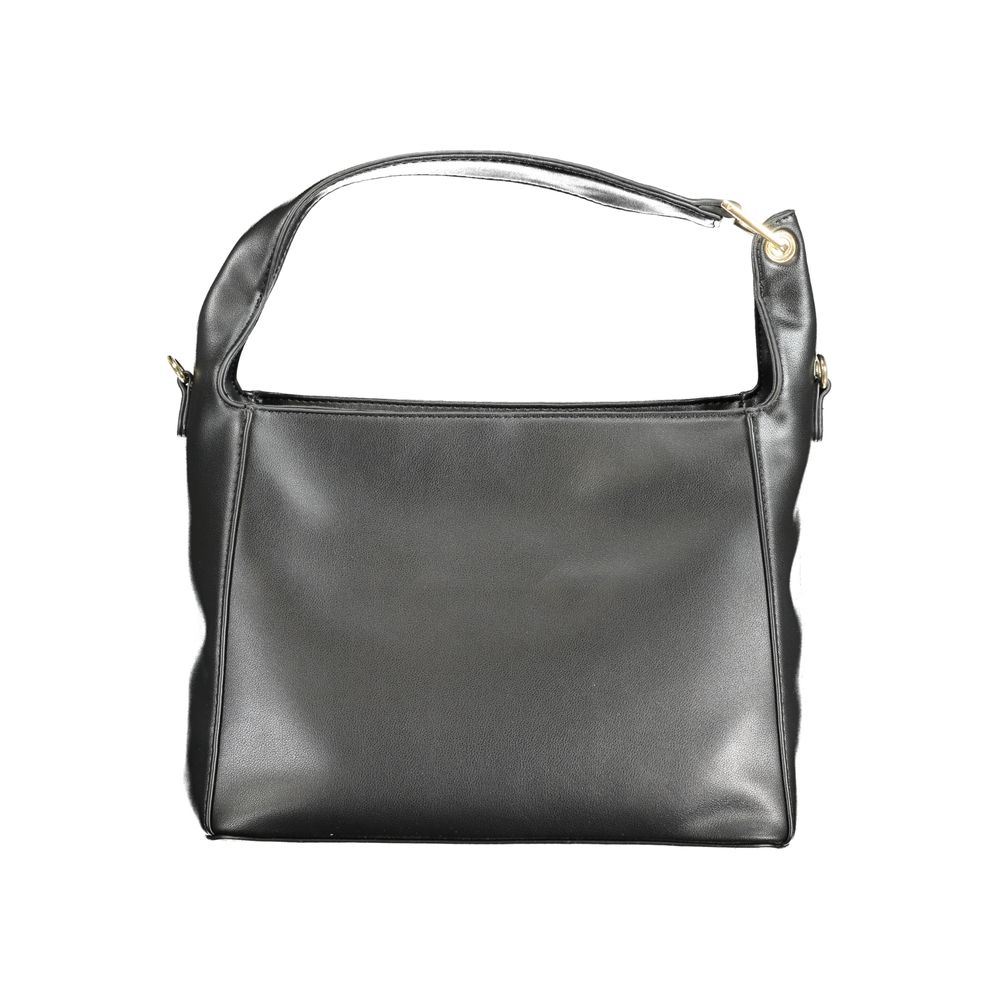 Mario Valentino Black Polyethylene Handbag - Élégance et Durabilité